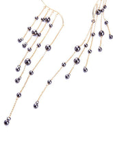 Load image into Gallery viewer, Tassel Pendant Cuff Choker Waterfall Necklace