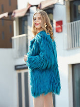 Load image into Gallery viewer, Faux Fur Coat Women Long Sleeve Oversized Winter Coat