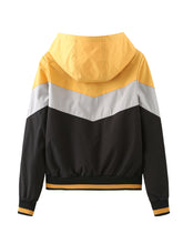 Load image into Gallery viewer, Women's Jacket Street Daily Fall Winter Casual Color Block Stand Collar Jacket
