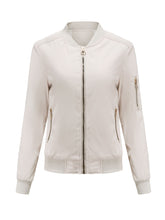 Load image into Gallery viewer, Women's Jacket Street Daily Fall Winter Casual Solid Color Stand Collar Jacket