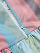 Load image into Gallery viewer, The Marvelous Mrs.Maisel Costume Dress Stripe Vintage Dress Set WIth Pockets