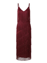 Load image into Gallery viewer, Emerald Green 1920s Gatsby Flapper Maxi Dress
