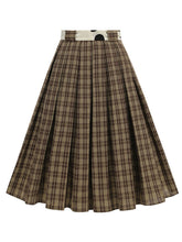 Load image into Gallery viewer, 1950S Yellow High Waist Pleated Swing Vintage Skirt