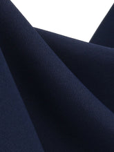 Load image into Gallery viewer, Sweet Navy Sailor Collar Short Sleeve Swing Vintage Dress with Hat Set