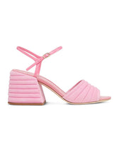 Load image into Gallery viewer, Women&#39;s Open Toe Strap Chunky Heel  Sandals Leather Vintage Shoes