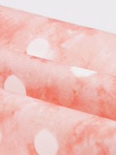 Load image into Gallery viewer, Pink Peter Pan Collar Polka Dots 1950s Vintage Swing Dress
