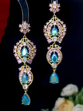 Load image into Gallery viewer, Luxury Zircon Tassel Artifact Vinatge Earrings