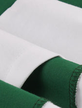 Load image into Gallery viewer, Christmas Green Bow Collar 1950S Cotton Swing Dress