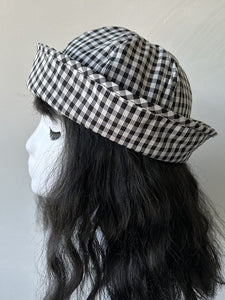 Sailor Hat Sweet Plaid Hat