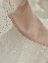 Load image into Gallery viewer, White Flower Lace Tube Swing Party Dress
