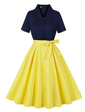 Load image into Gallery viewer, Snow White Style Inspired Cotton 1950S Vintage Dress Set