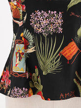 Load image into Gallery viewer, Regencycore 1950s Puff-Sleeve Ruched Top