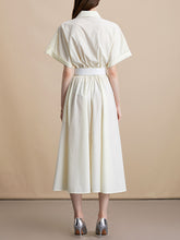 Load image into Gallery viewer, Pink Short Sleeve Classic 1950S Vintage Shirt Dress