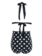 Load image into Gallery viewer, Sexy Classical Retro Style Contrast Color Two Pieces Bikini Sets