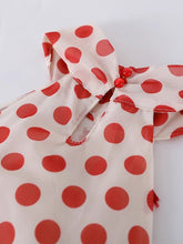 Load image into Gallery viewer, Red Polka Dots Halter 1950S Vintage Top