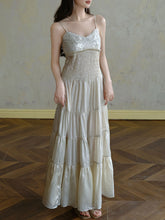 Load image into Gallery viewer, Silver Shiny Embroidered Beads Vintage Dress