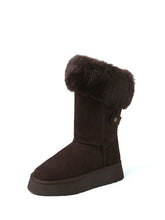 Load image into Gallery viewer, Women‘s Extra-Warm Platform Winter Boots with faux Fur