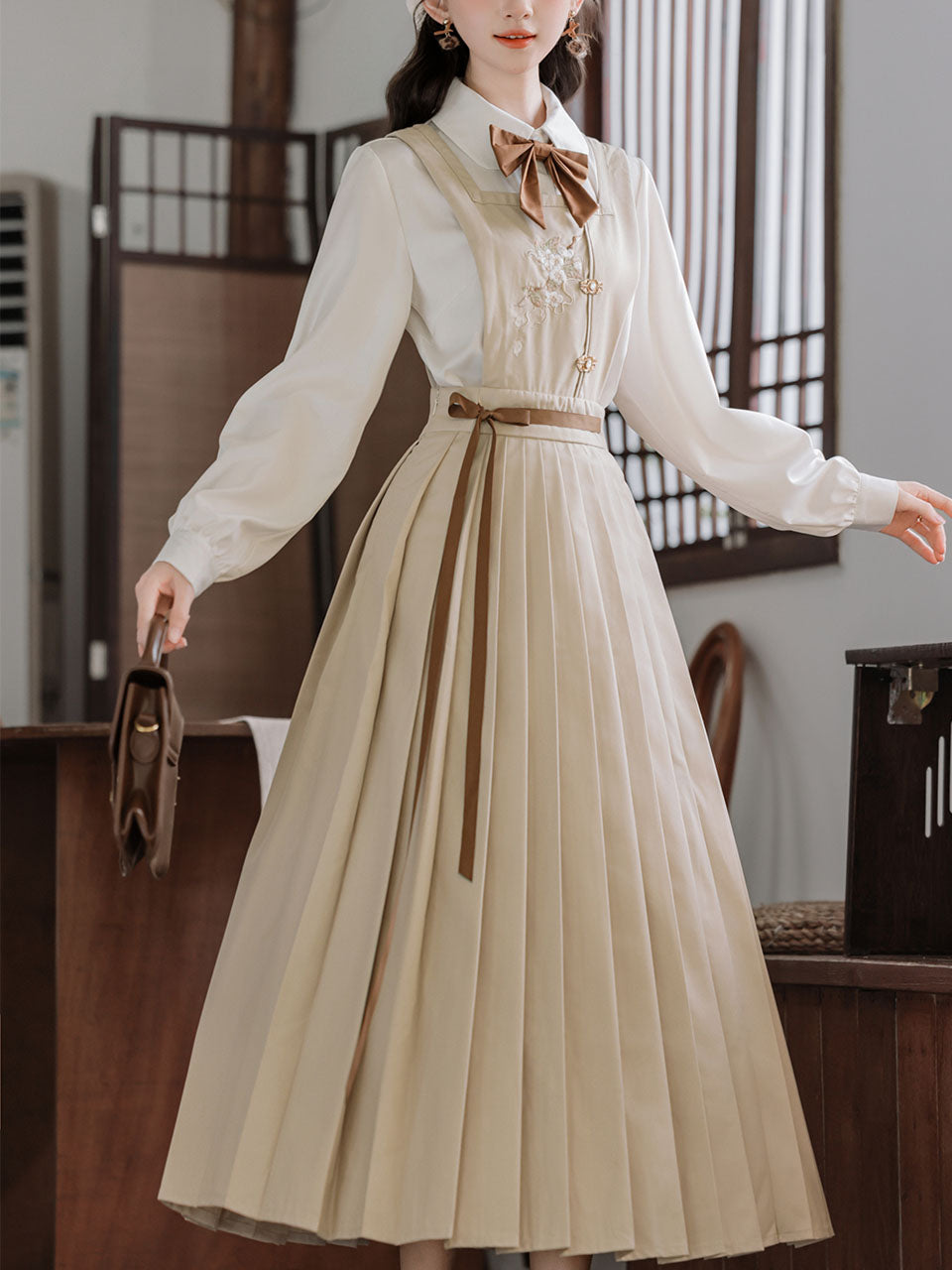 chinese dress ladies Women Suspender Denim Dress Streetwear Pocket A-Line Long Dress Loose Straps Jean chinese dress ladies Women Suspender Denim Dress Streetwear Pocket A-Line Long Dress Loose Straps Jean