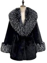 Load image into Gallery viewer, Faux Fur Coat Women Luxury Mid-Length Long Sleeve Maxi Winter Coat with Soft Big Collar
