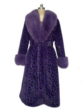 Load image into Gallery viewer, Faux Fur Coat Women Luxury Knee-Length Long Sleeve Maxi Winter Coat with Soft Big Collar