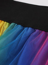 Load image into Gallery viewer, 1950S Rainbow High Wasit Pleated Swing Vintage Skirt