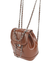 Load image into Gallery viewer, 1950S Cowhide Chain Backpack Vintage Handbag