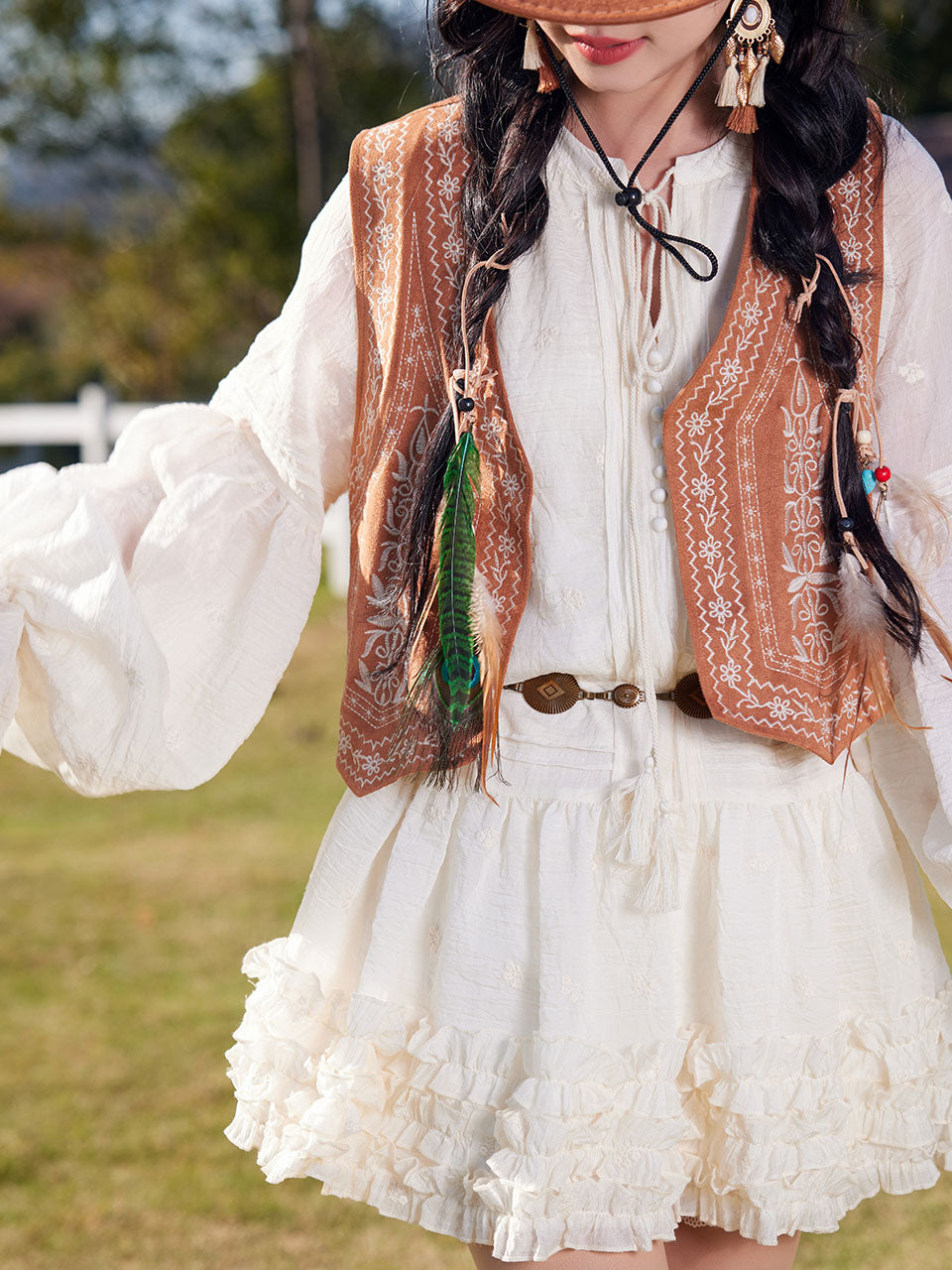 white mini dress boho White Boho Mini Dress