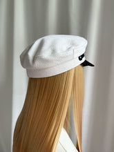 Load image into Gallery viewer, Women's White  Sailor Hat