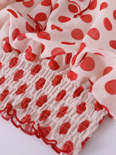 Load image into Gallery viewer, Red Polka Dots Halter 1950S Vintage Top