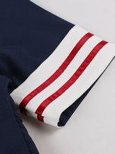 Load image into Gallery viewer, 1950s Vintage Sailor Dress Retro Rockabilly V-Neck Swing Dress