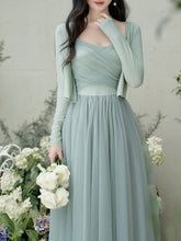 Load image into Gallery viewer, 2PS Mint Green Balletcore Cross Strap Mesh Tutu Dress with Matching Cardigan
