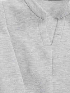 Grey Lace 1950S Vintage Sweatshirt Dress
