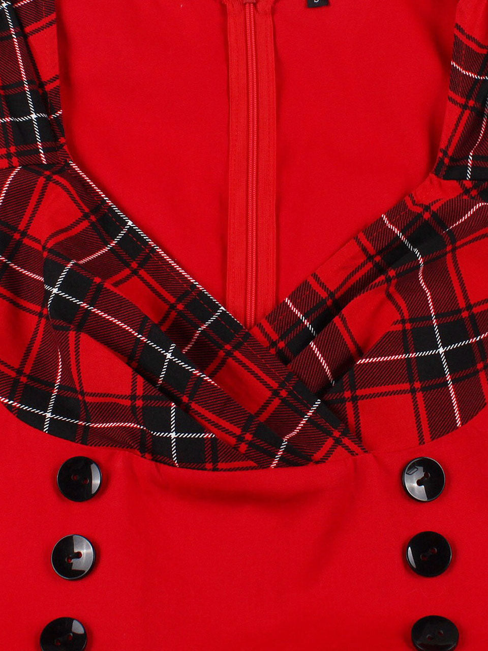 Christmas Red Plaid Square Neck 1950S Vintage Dress Jolly Vintage Christmas Red Plaid Square Neck 1950S Vintage Dress Jolly Vintage