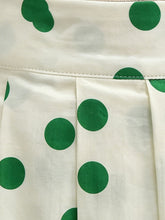 Load image into Gallery viewer, 1950S Red Polka Dot High Waist Pleated Swing Vintage Skirt
