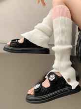 Load image into Gallery viewer, Women&#39;s Round Toe Platform Sandals Leather Vintage Shoes
