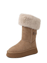 Load image into Gallery viewer, Women‘s Extra-Warm Platform Winter Boots with faux Fur