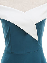 Load image into Gallery viewer, 1950s Vintage Pink Off The Shoulder Swing Dress