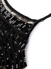 Load image into Gallery viewer, Pink Sweet Gatsby Glitter Fringe 1920s Flapper Dress
