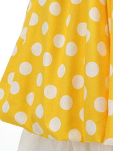 Load image into Gallery viewer, Kids Little Girls&#39; Dress Polka Dots 1950S Vintage Dress