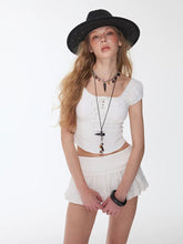 Load image into Gallery viewer, White Western Cowgirl Beach Cover-up Set