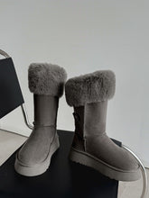 Load image into Gallery viewer, Women‘s Extra-Warm Platform Winter Boots with faux Fur