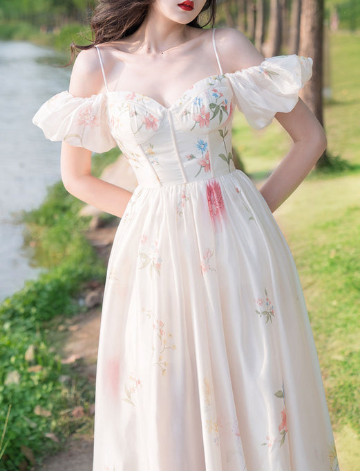 1950s butterfly off shoulder dress Women's 1950s Vintage Cocktail Dress Off Shoulder Flower Butterfly Embroidery Mesh Swing Dress A-line Short Sleeve Elegant Rockabilly Evening Dress, red : Amazon.de: Fashion