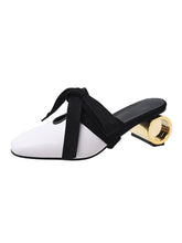 Load image into Gallery viewer, Luxury Round Heel Leather Mary Jane Ballet Lace Up Shoes