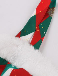 Christmas Green And Red Alice in Wonderland Inspired Playing Card Dress