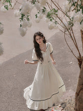 Load image into Gallery viewer, White Sailor Style Top and Skirt Set 2 Piece Matching Outfit for Women