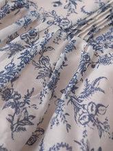 Load image into Gallery viewer, Blue Luxury Spaghetti Strap High Waist Swing Party Dress