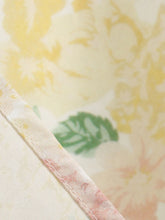 Load image into Gallery viewer, Yellow Floral Print Halter Neck Vintage Dress