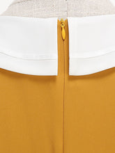 Load image into Gallery viewer, Navycore Style Sailor Collar 1950S Vintage Dress