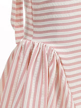 Load image into Gallery viewer, Vintage 1950s Little Girls Pink Stripe Dress with Spaghetti Straps