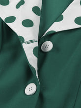 Load image into Gallery viewer, Red Polka Dots V Neck 1950S Vintage Swing Dress With Belt